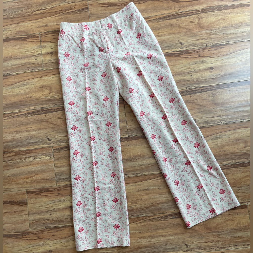 Ann Taylor Loft Floral Pants